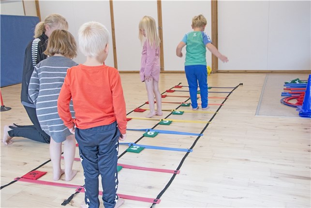 Agility stige dobbelt 4m.