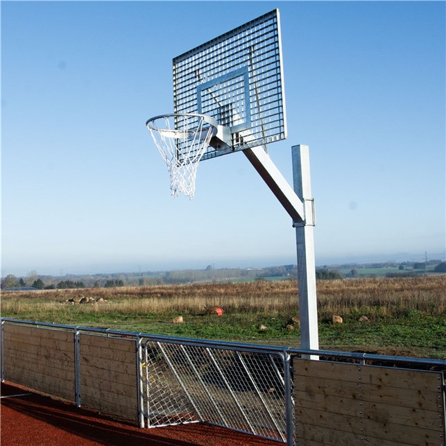 Basketball stativ inkl. plade, kurv og net