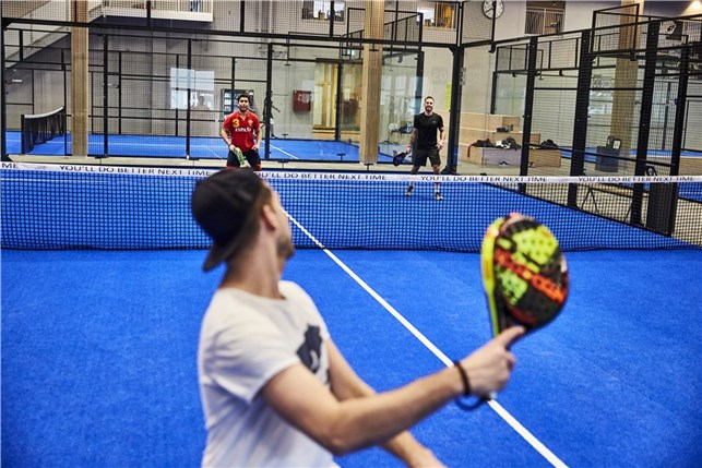 Padelbane model Greenset padel Panorama