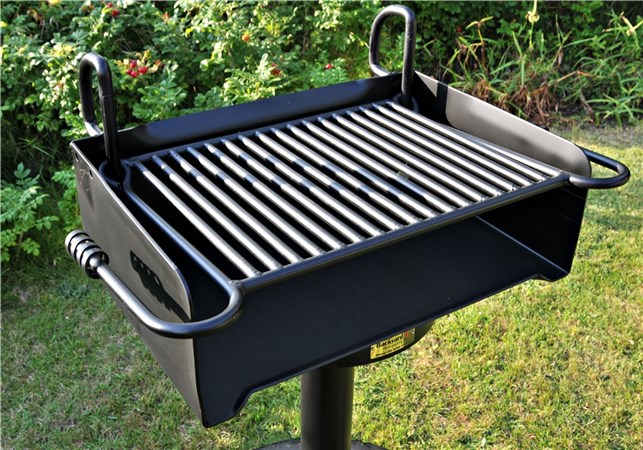 Grill incl. rist til parkbrug