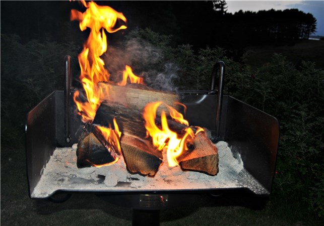 Grill incl. rist til parkbrug