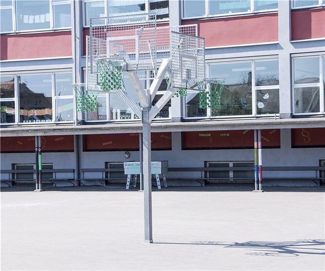 Center basket stativ inkl. plader, kurve og net
