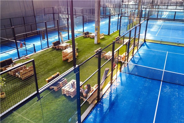 Padelbane model Greenset padel Panorama