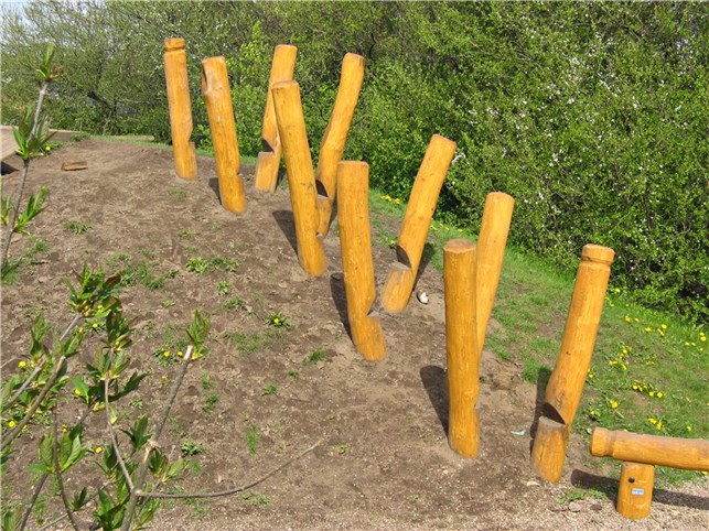 Robinia stylter 2 stk.