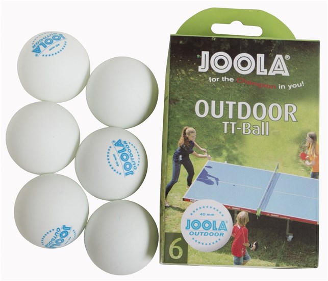 Bordtennisbolde - 6 stk. outdoor