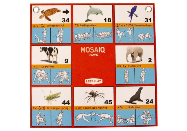 Mosaiq dyrepasserspil + Mosaiq Move