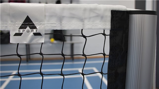 Pickleball net med vulst på 6 mm