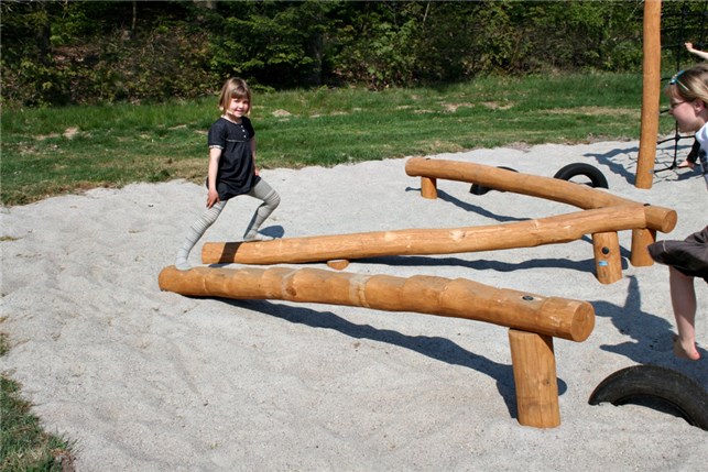 Robinia skrå balancebom
