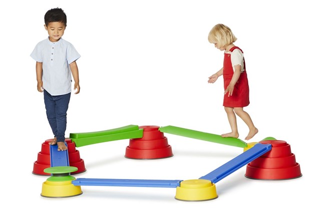Byg og balance planke