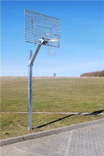 Basketball stativ inkl. plade, kurv og net