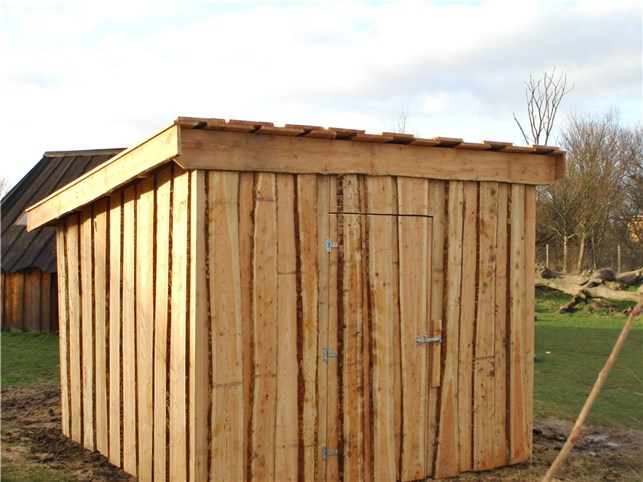 Redskabsskur - 3,4 x3,4 m