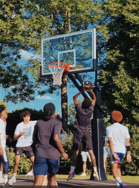 Basketball stativ mega slam 60