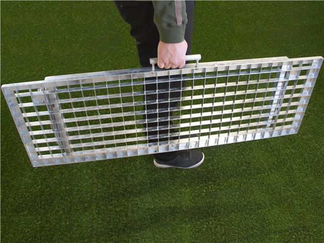 Fodbold Rebounder i stål 4 stk.