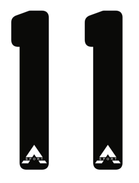 Tal til ryg - 25 cm