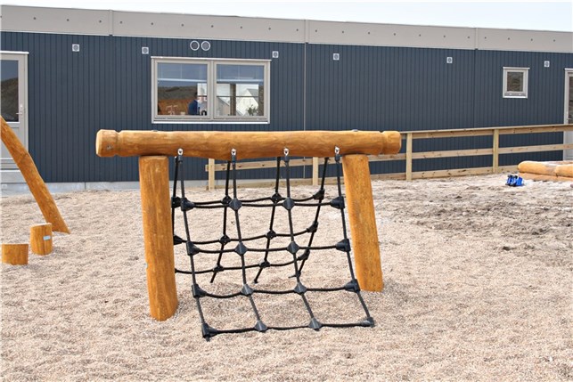 Robinia galge med 2 net