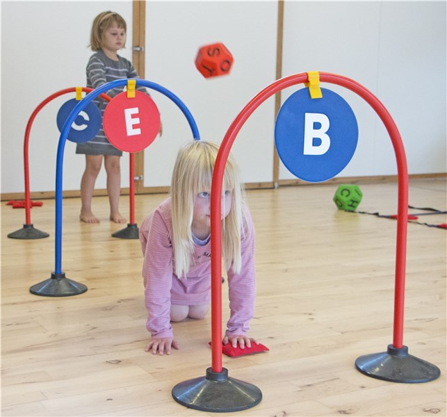 Bevægelsesporte M/gummibaser