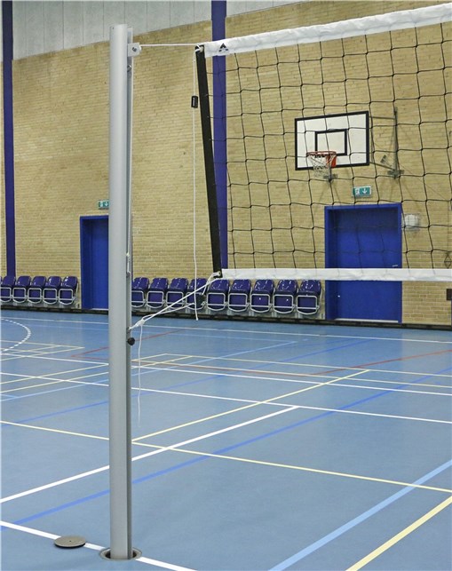 Volleyball støtter i Alu - Ø110 mm
