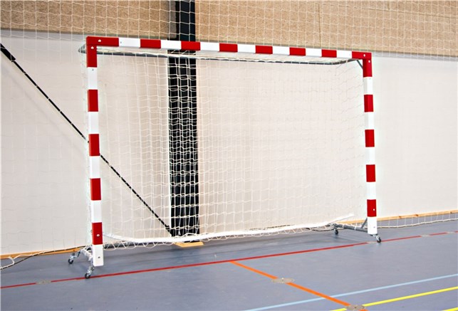 Håndboldmål, halmodel, træ