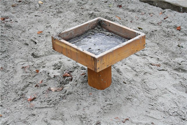 Sandbakke 0,4x0,4 m