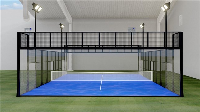 Padelbane model Greenset padel Panorama