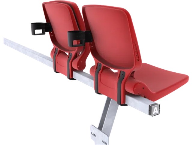 Tribunesæde BOX seat - 901 Polymer