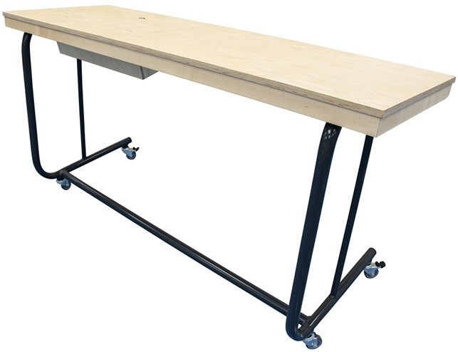 Dommerbord med transporthjul