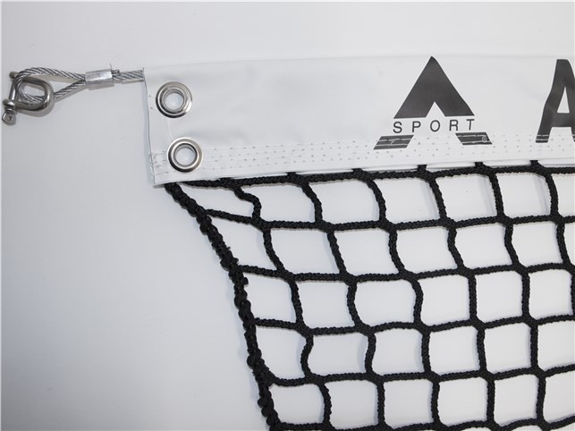 Padelnet 10 x 0,92 meter - 5 mm PP sort