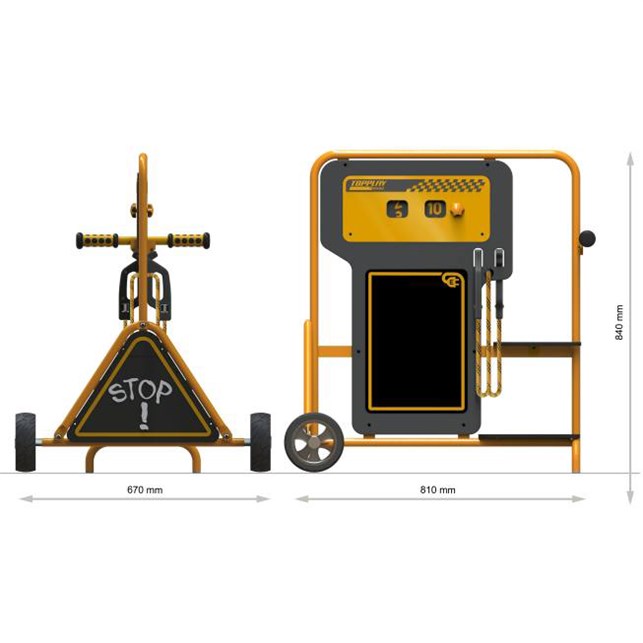 Mobil tank- og servicestation