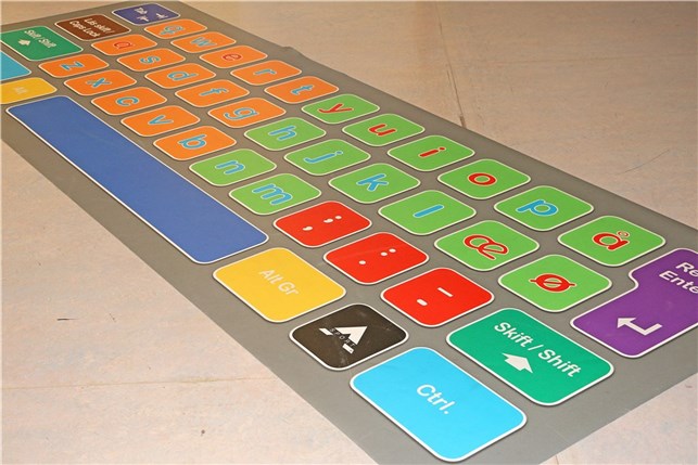 Tastatur - gulvlaminat