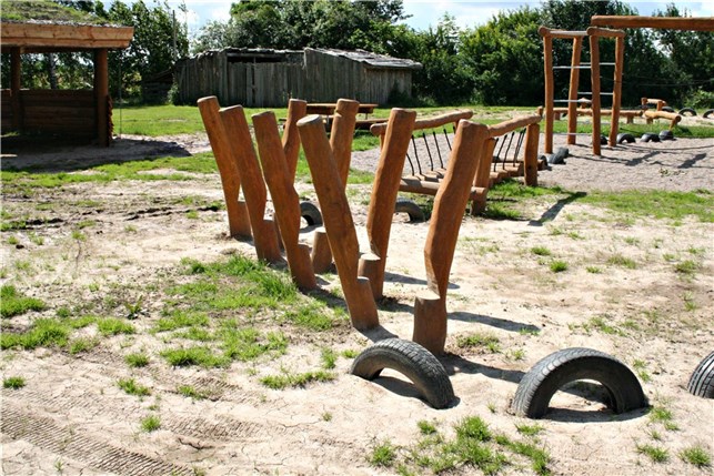 Robinia stylter 2 stk.
