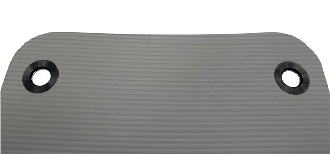 Fitness måtte m/øjer til ophæng - 180x60x1 cm 10 stk.