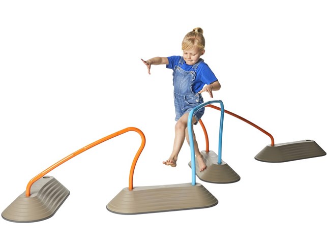 Mini parkour diogonal hække