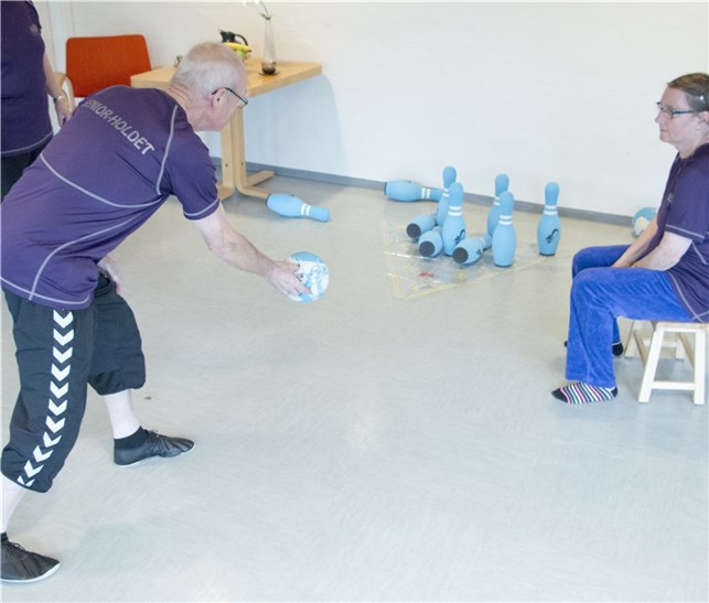 Bowling sæt i skum - stor