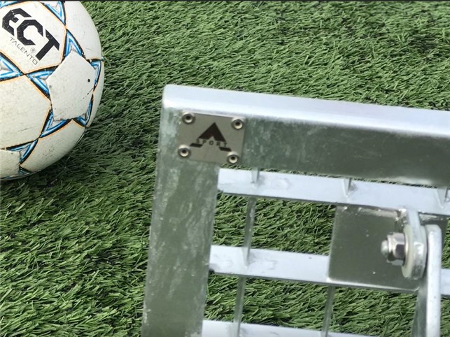 Fodbold Rebounder i stål 4 stk.