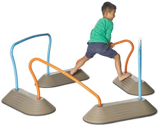 Mini parkour gummibase