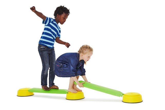 Byg og balance planke