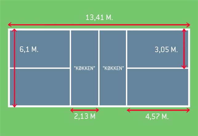 Pickleball bane Versa court