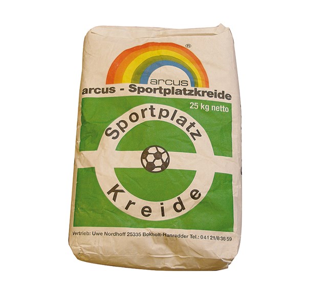 Sportskridt, 25 kg. sæk