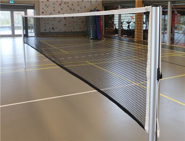 Badmintonstøtter med netspor Pro model