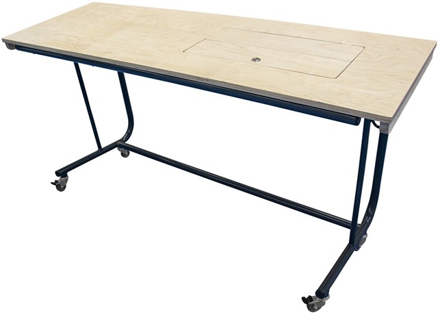 Dommerbord med transporthjul