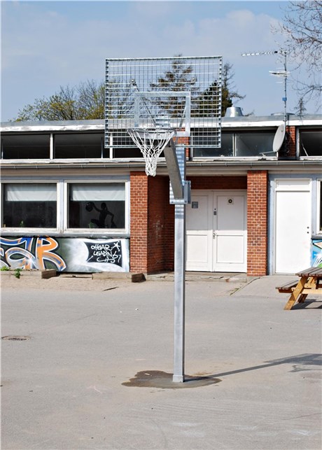 2 sæt basketball stativ m/plader, kurve og net
