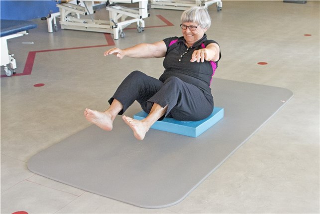 Airex balancepude Blå
