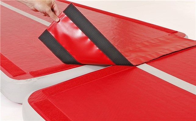 Velcro strimmel med dug