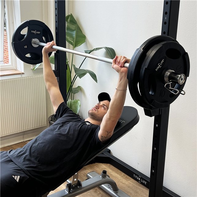 Vægtskive 15 kg - Gummi