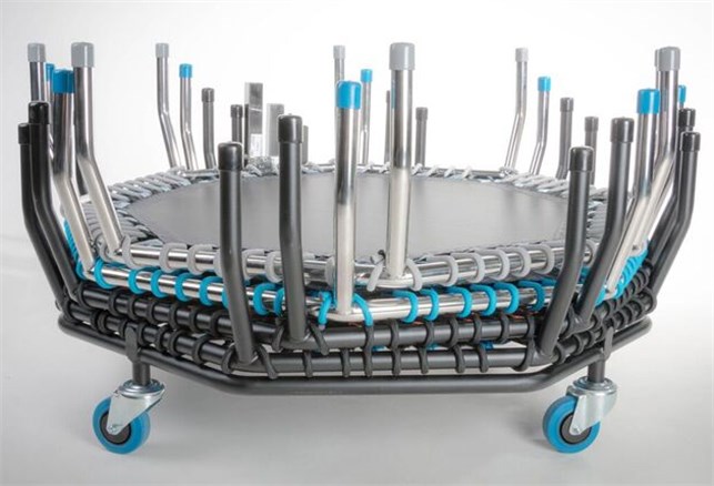 Opbevaringsvogn til Fitness trampoliner