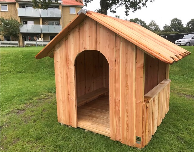 Asterix kort hus med gulv
