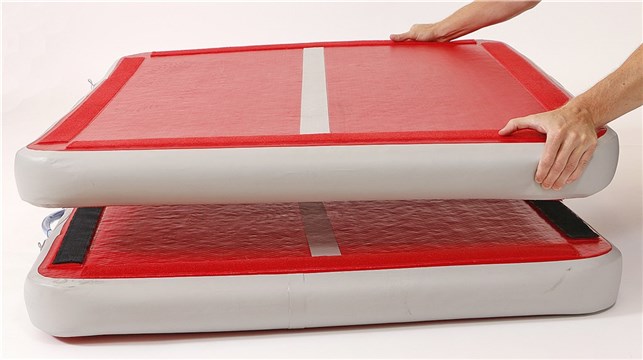 Velcro strimmel 80 x 5 cm sort