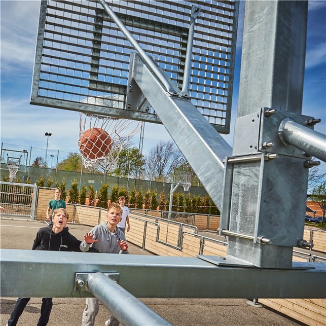 Basketball plade - 120x90 cm
