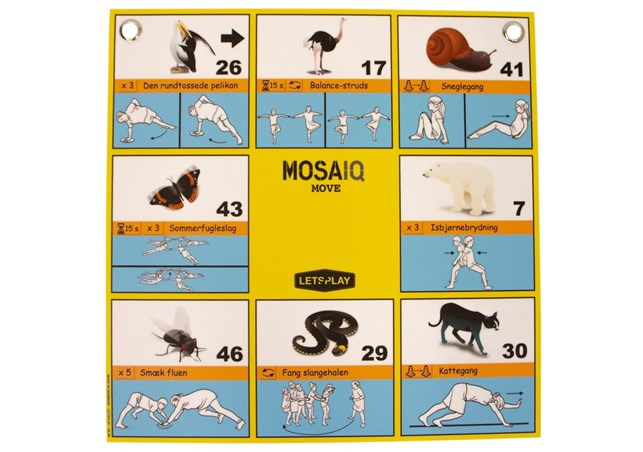 Mosaiq dyrepasserspil + Mosaiq Move