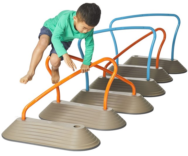 Mini parkour lige hække